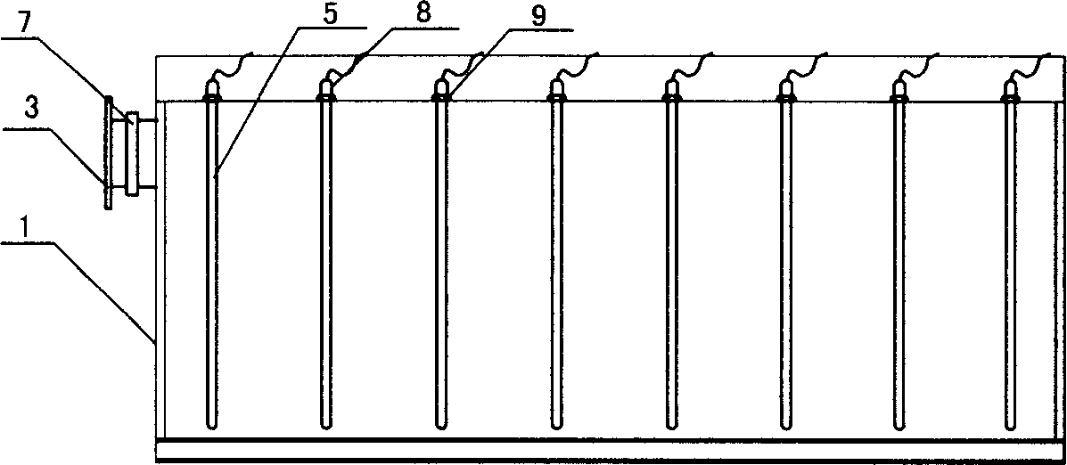 Running water and secondary water-supply deep-purifying method and apparatus