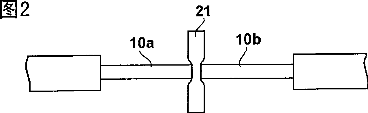 Optical connection structure and optical connection method