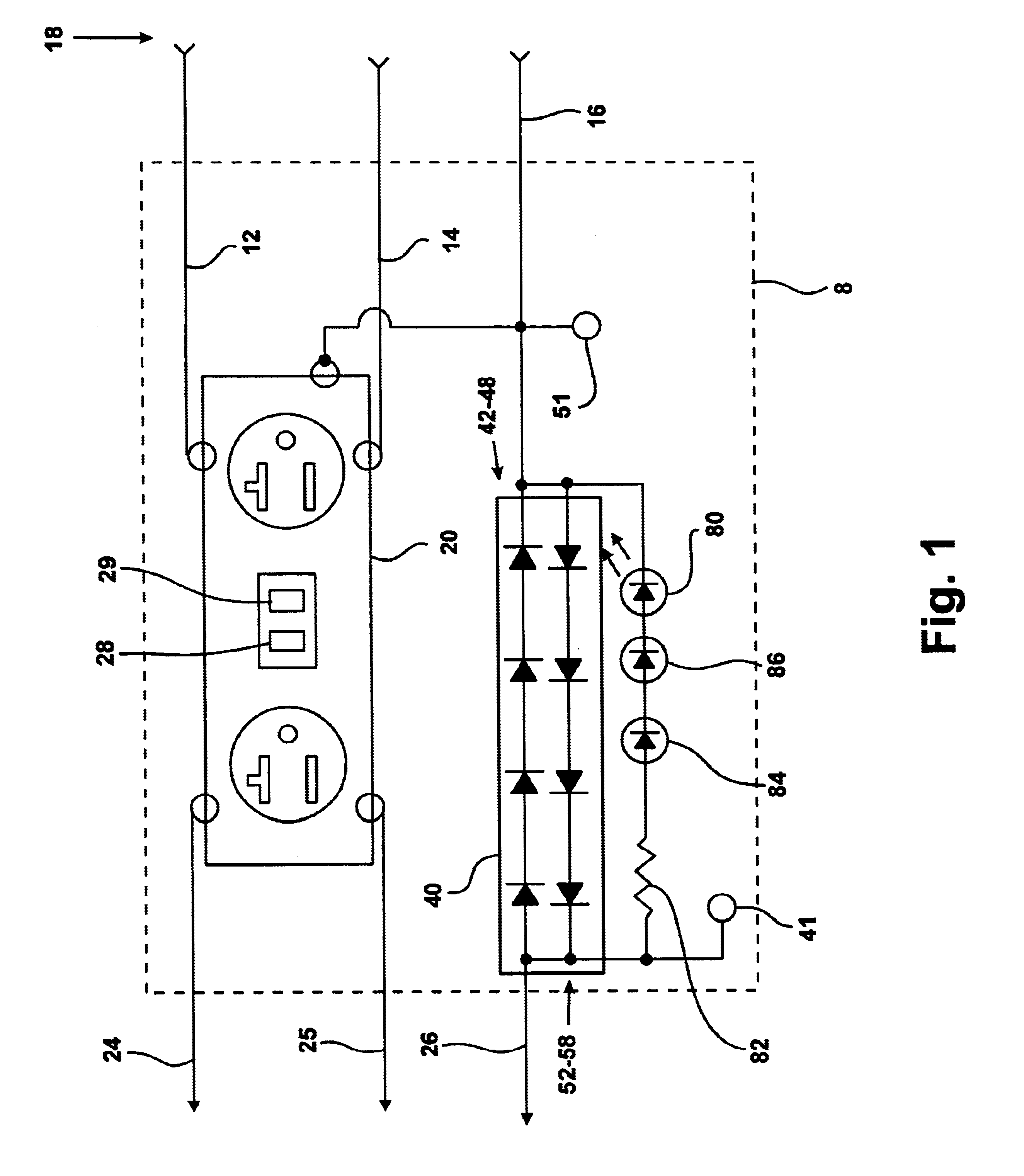 Boat electrical test and isolator system