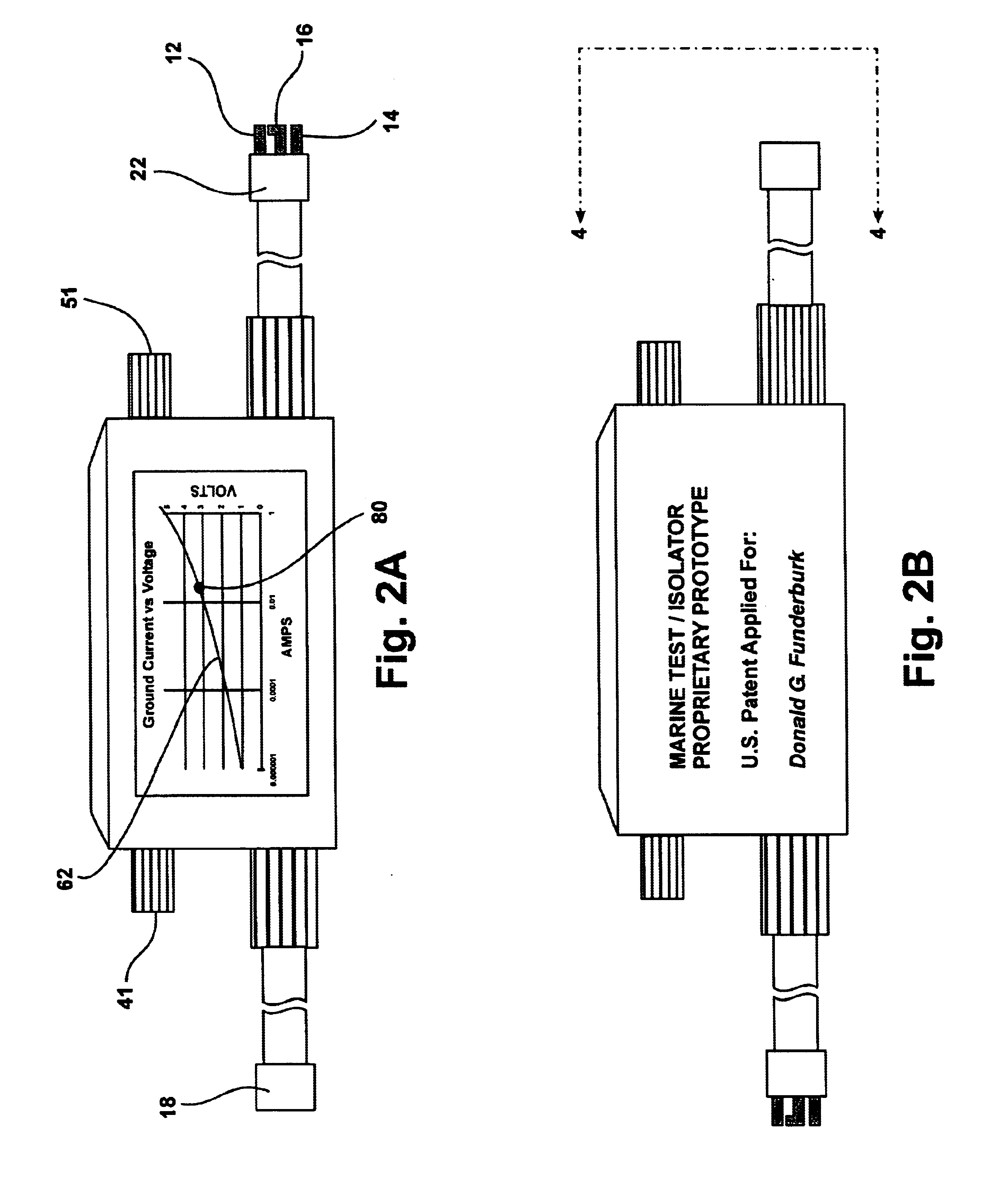 Boat electrical test and isolator system