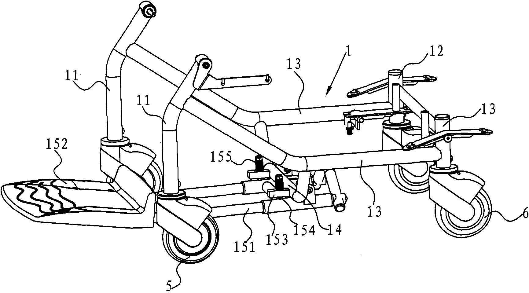 Medical rehabilitation nursing wheel chair