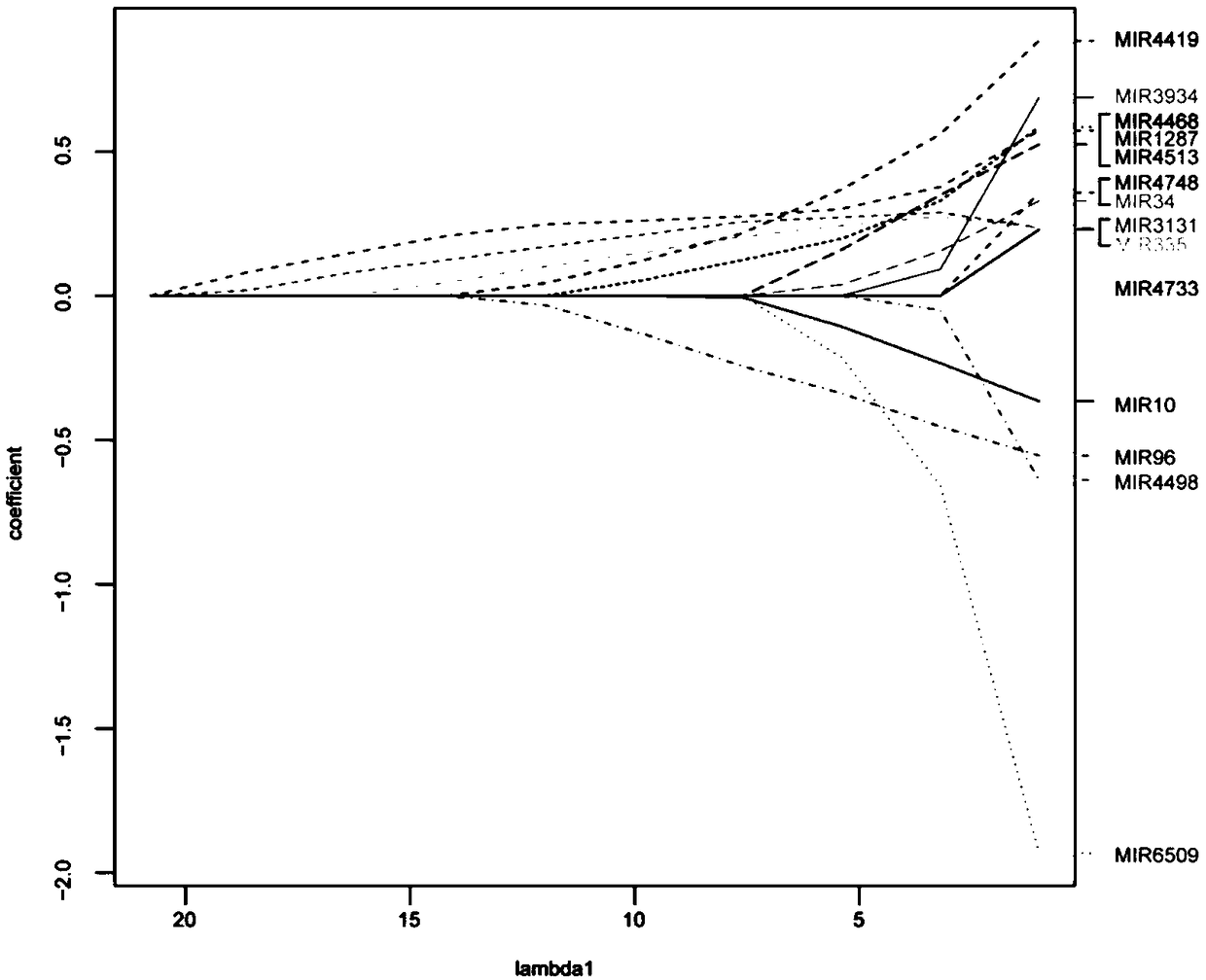 Application of miRNA in preparation of chemotherapy drug resistance evaluation kit for high-grade serous epithelial ovarian cancer