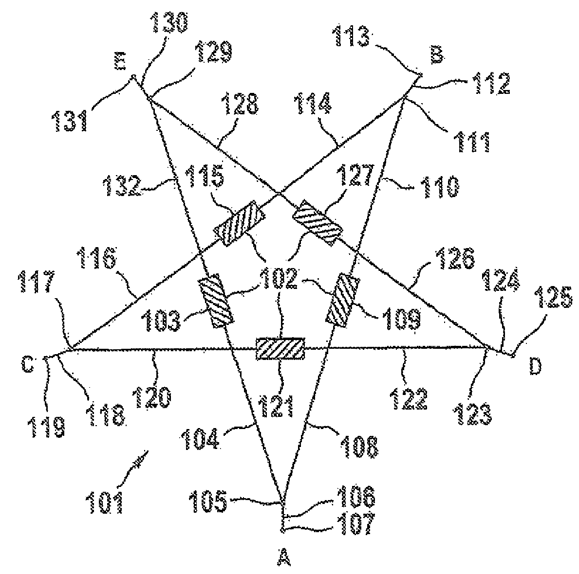 Electrical machine having a contact element for electrically connecting electrical components