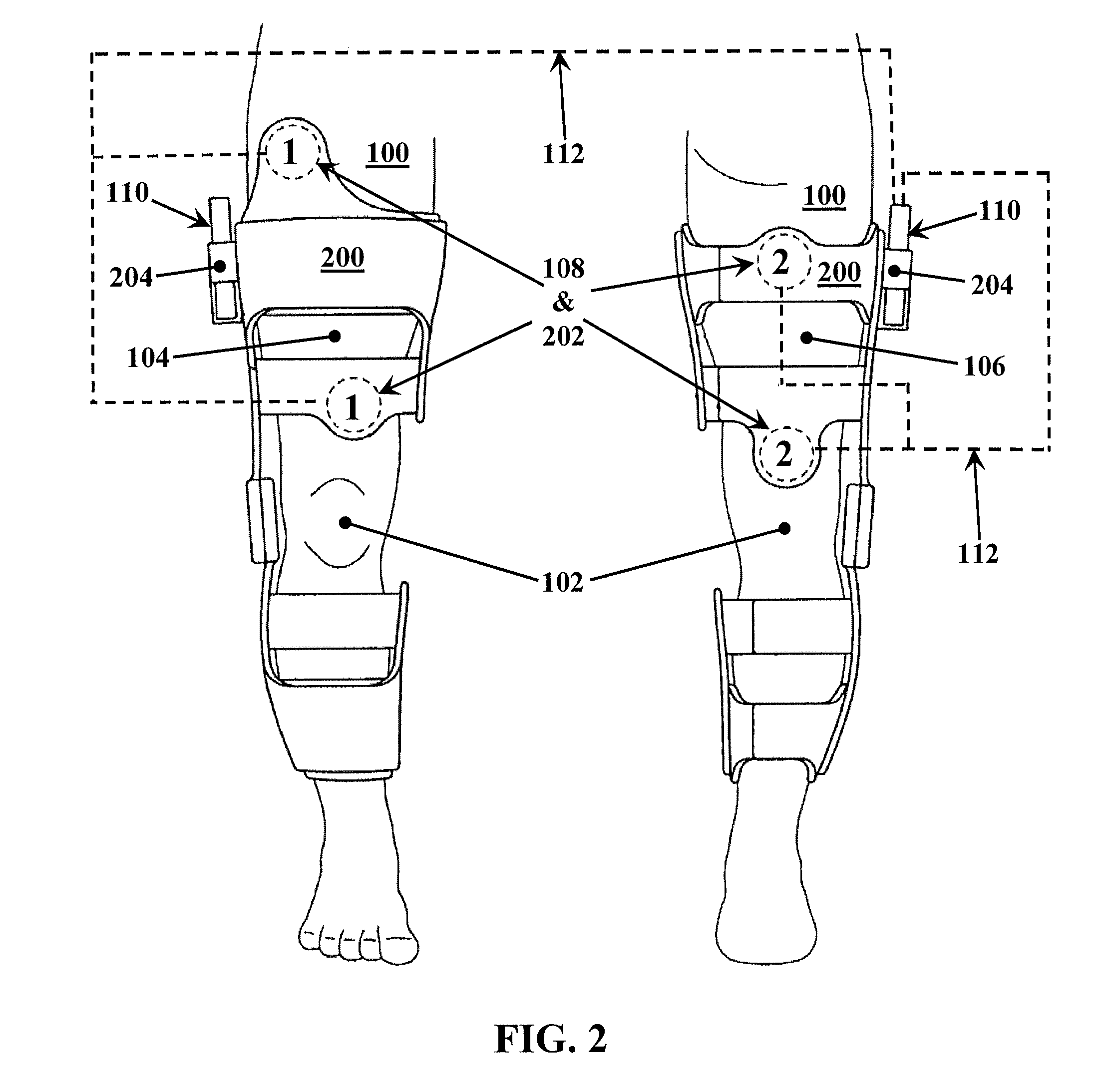 Apparatus and method for stabilizing, improving mobility, and controlling cartilage matrix degradation of weight-bearing articular joints