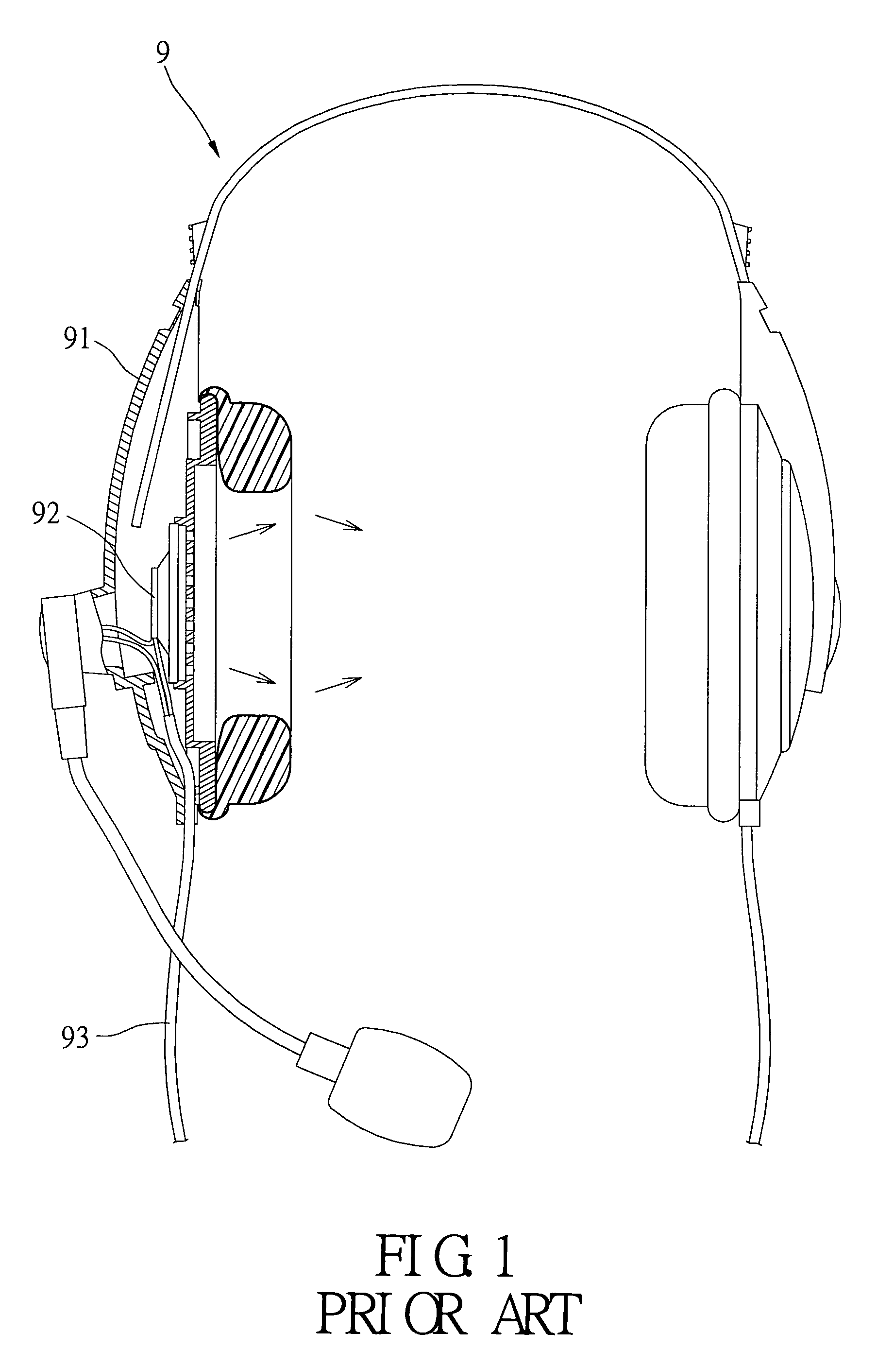 Structure for earphones with multiple sound tracks