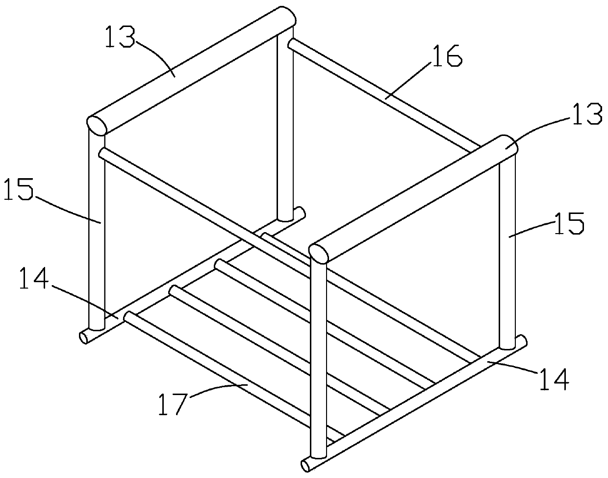 Dish-washing machine with lifting type tray assembly and manufacturing method of dish-washing machine