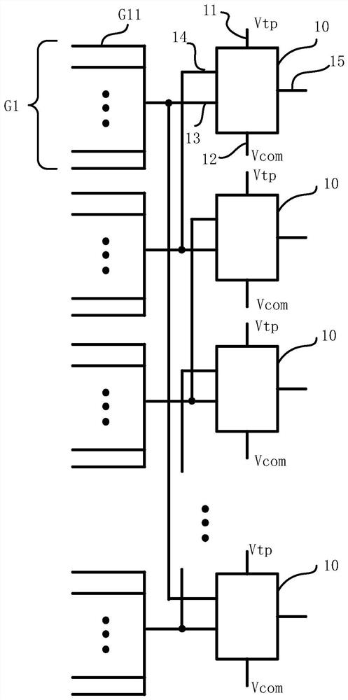 Touch drive circuit, display panel, driving method of display panel and display device