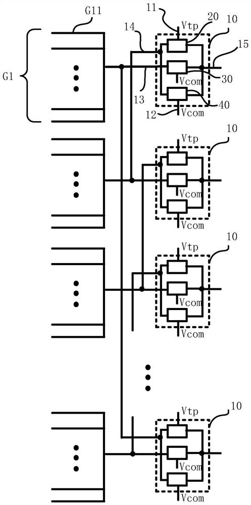 Touch drive circuit, display panel, driving method of display panel and display device