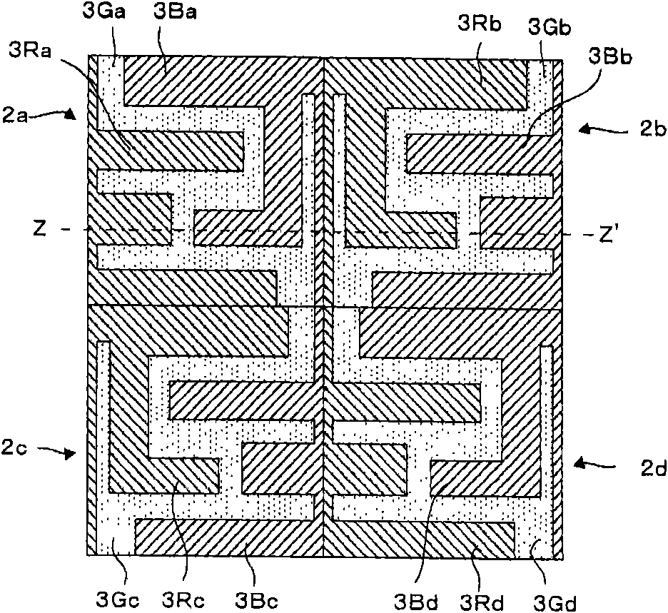 Color filter substrate and color display device including the same