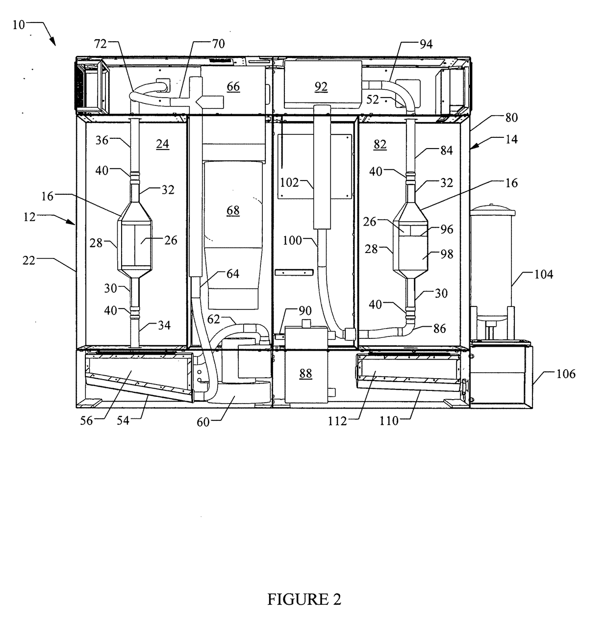 Diesel exhaust particulate collectors