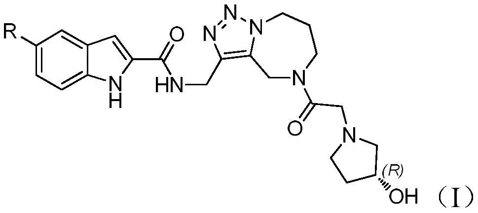 Heterozolotriazole ring and indole carboxylic acid compound and its salt, its preparation method and medical application