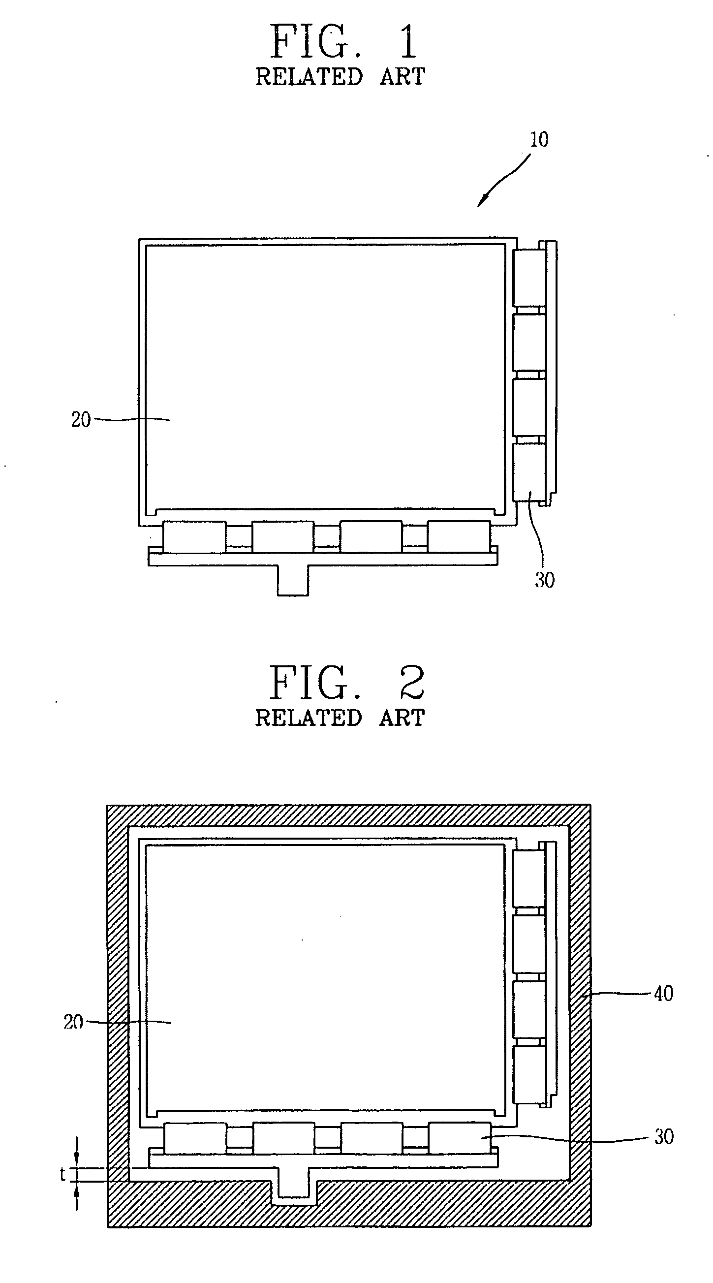 Electrophoretic display device and packing structure thereof