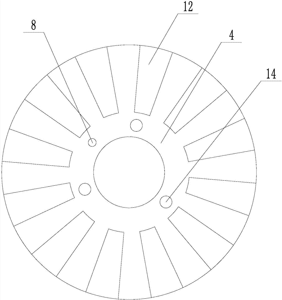 Speed-adjustable titrating device of titrating tube