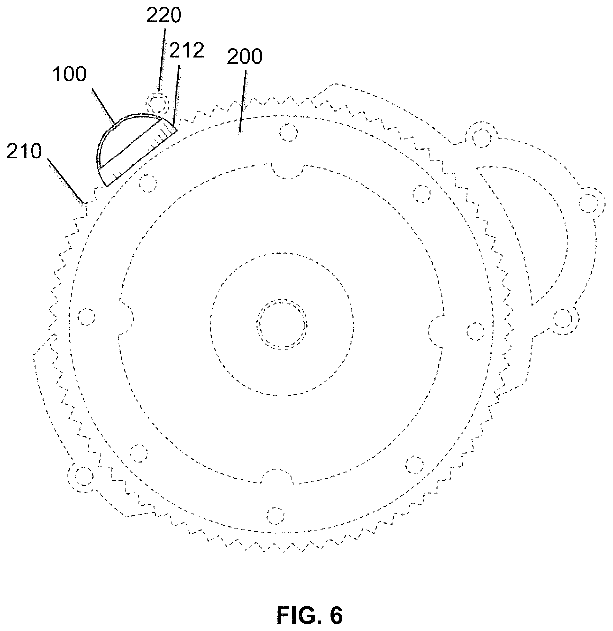 Flywheel lock