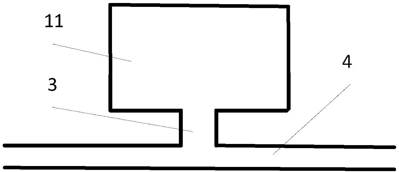 Double-cavity resonant type muffler