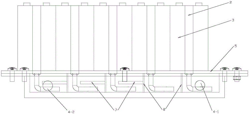 Power battery composite heat management system and method thereof