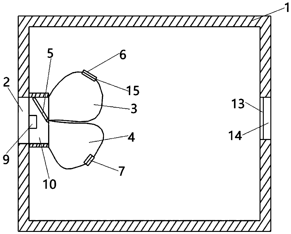 Heat dissipation power distribution cabinet