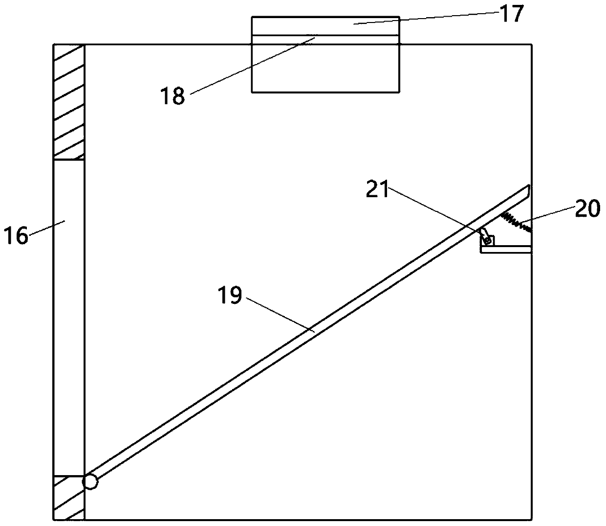 Heat dissipation power distribution cabinet