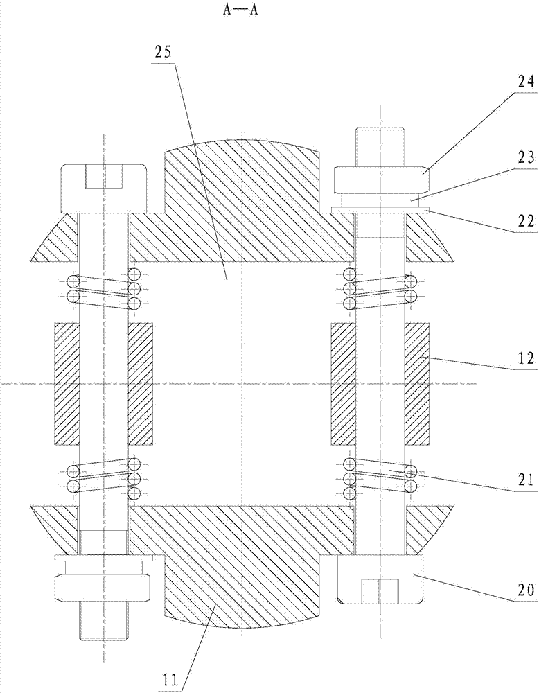 Foldable propeller device used for a hybrid-drive underwater robot