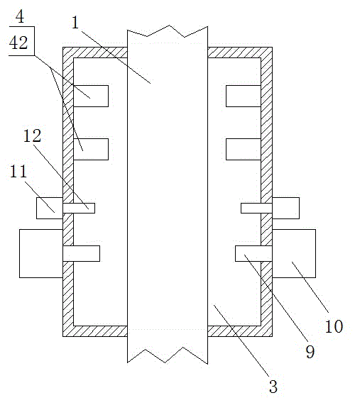 Cleaning and drying integrated device for mechanical part