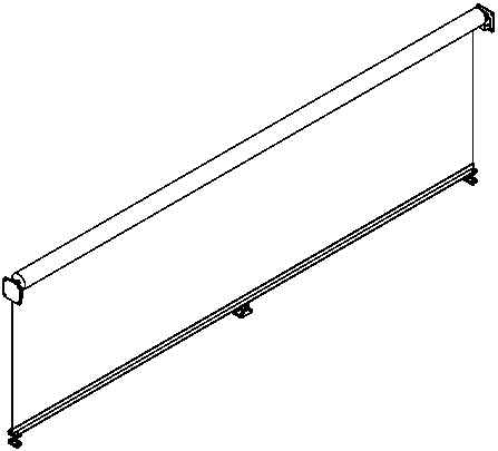 Adaptive adjustment device used for large-area protection