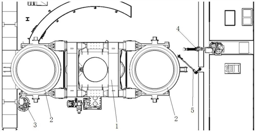 Ladle automatic casting system and method