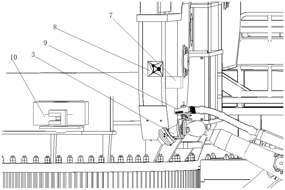 Ladle automatic casting system and method