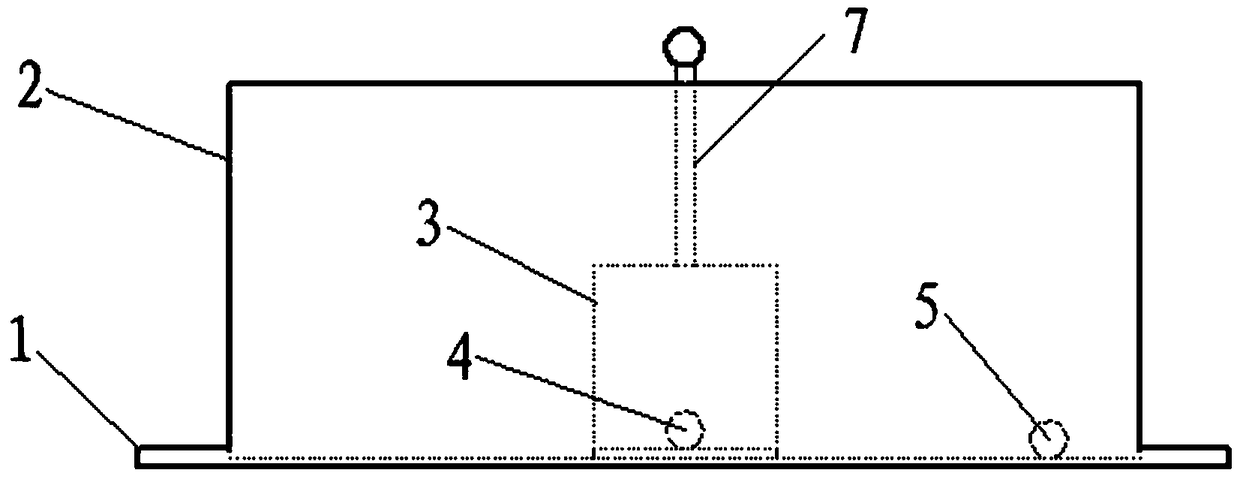 Device and method of testing sound insulation and noise reduction of wall material