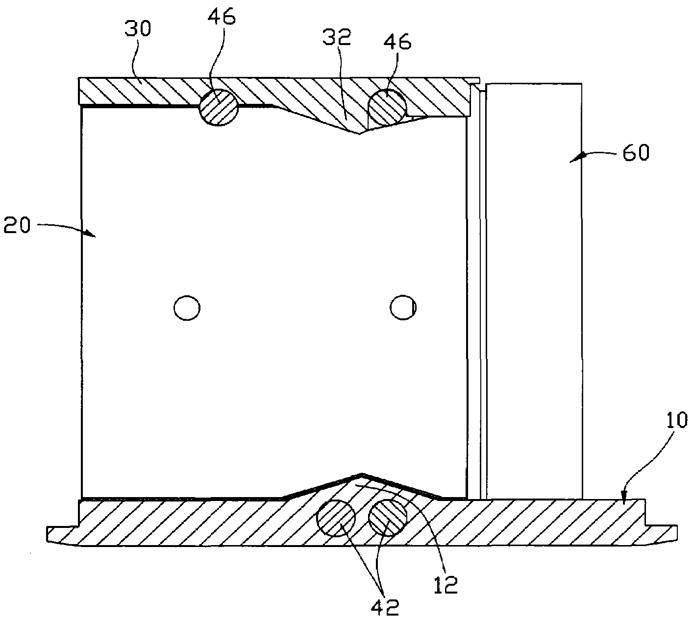 Heat pipe type heat dissipation device