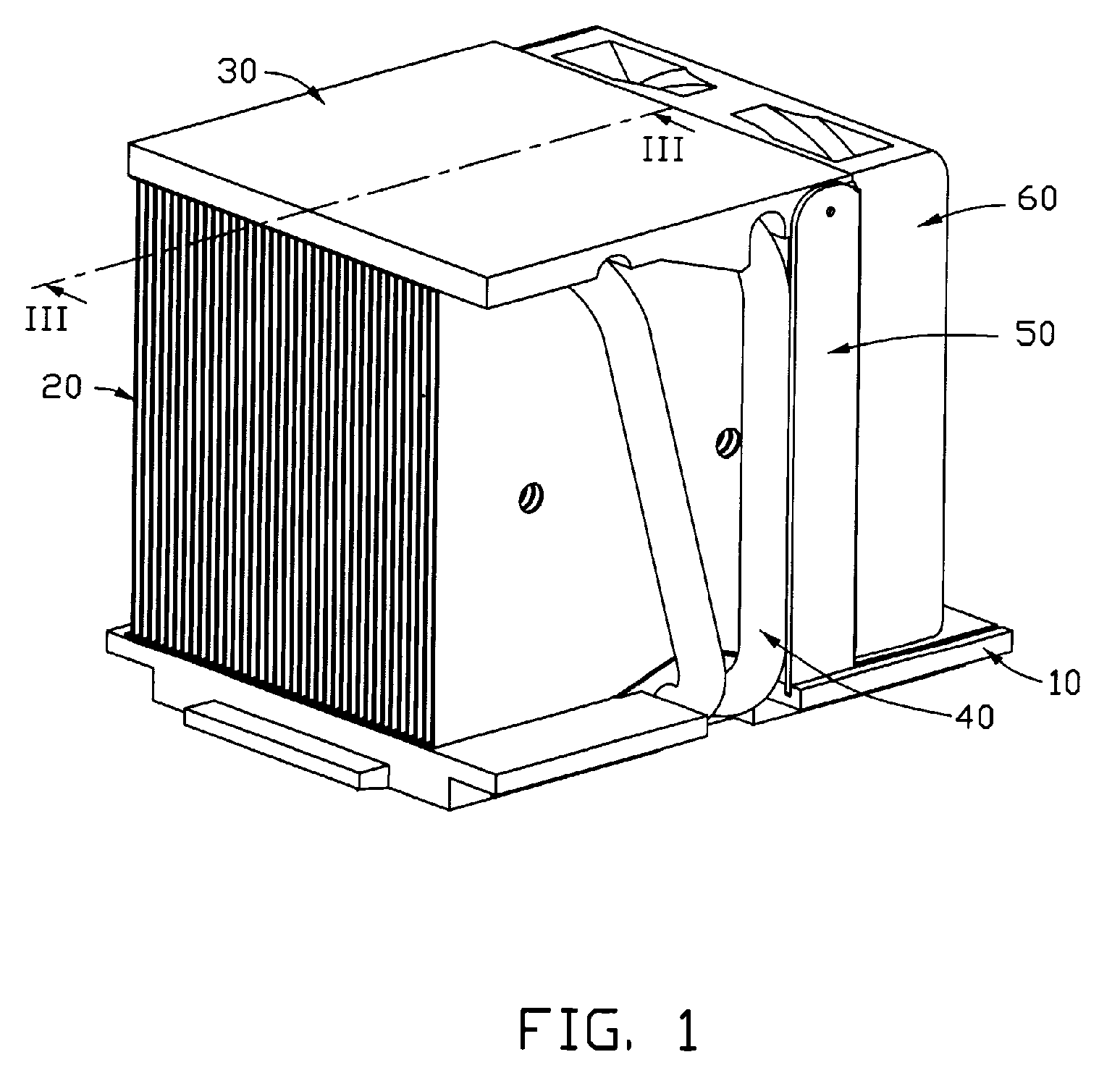 Heat pipe type heat dissipation device