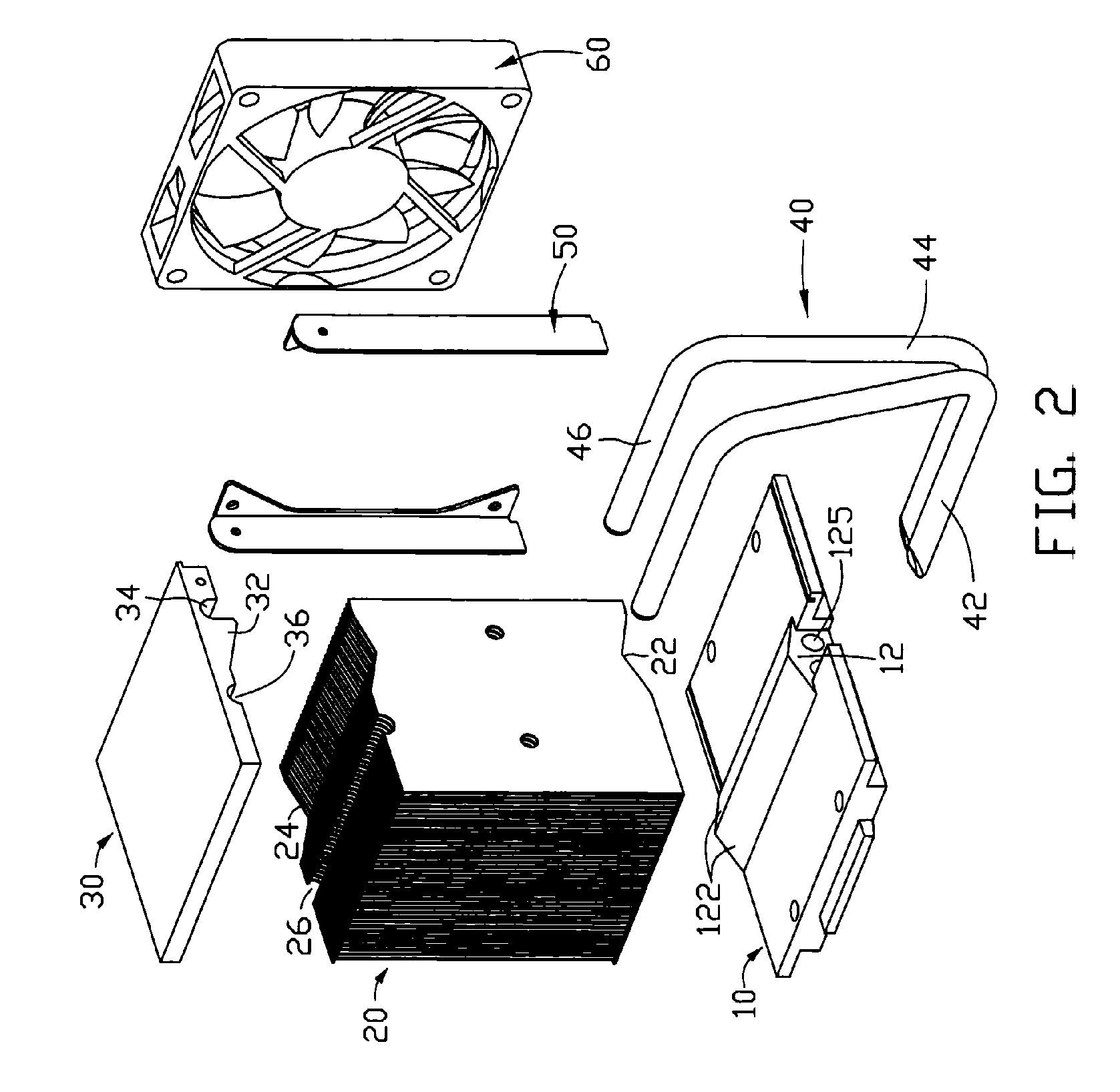 Heat pipe type heat dissipation device