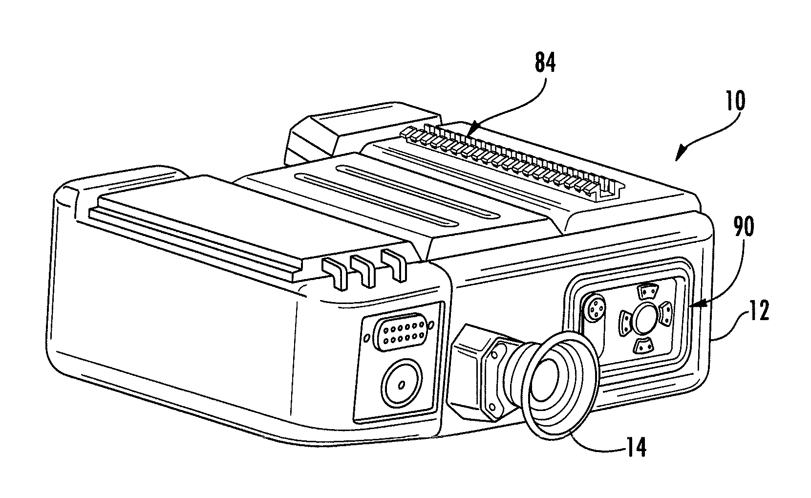 Portable integrated laser optical target tracker