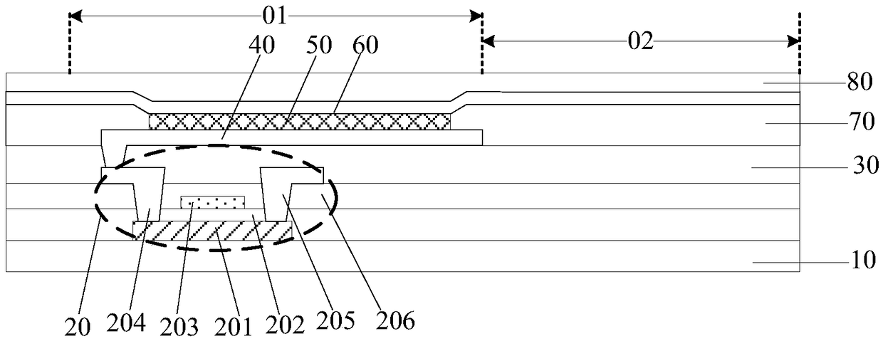 OLED substrate and transparent display