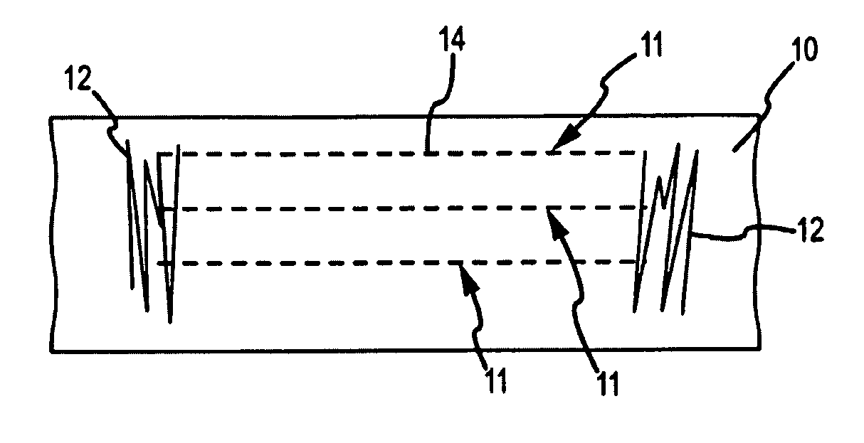 Textile belt strap having load recognition