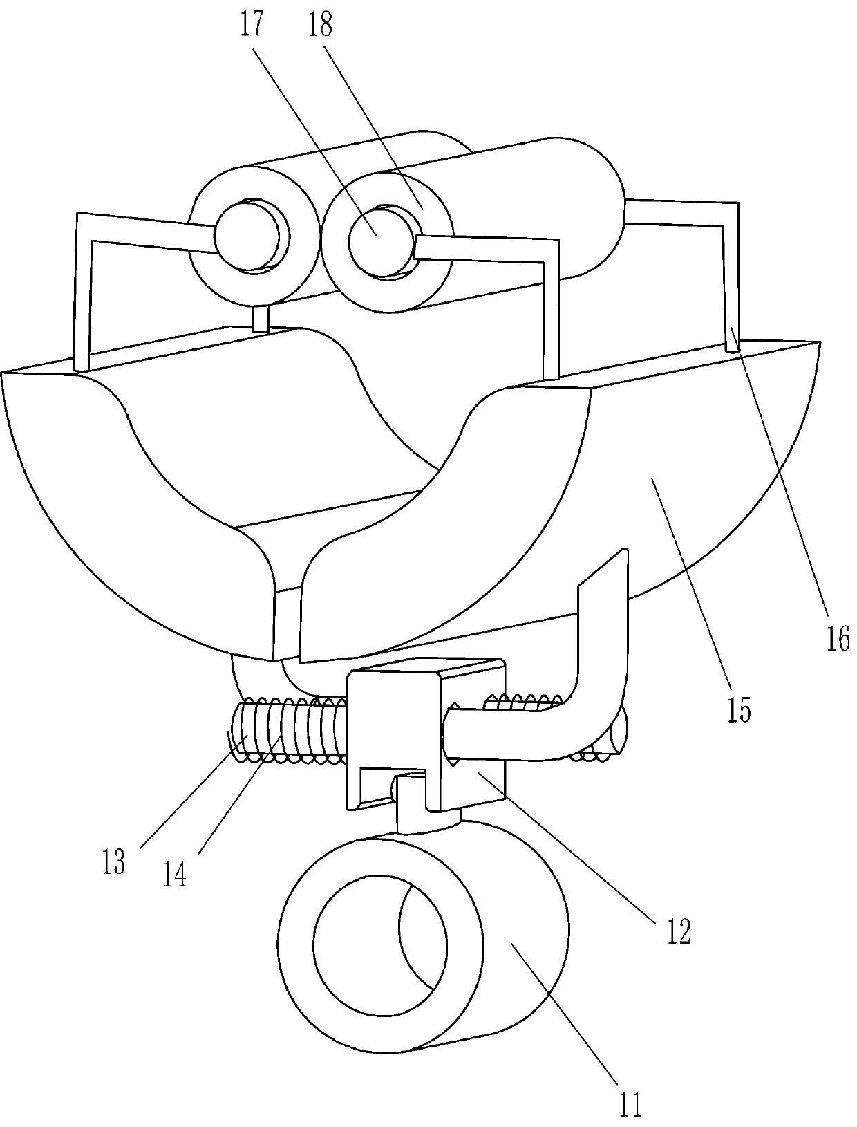 Leg rehabilitation exercise device for orthopedic patients