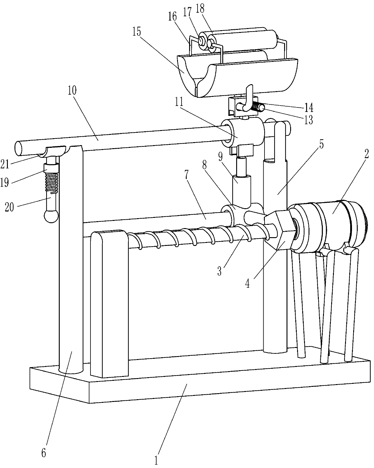 Leg rehabilitation exercise device for orthopedic patients