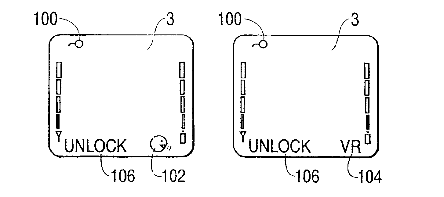 Mobile terminal and method of operation using content sensitive menu keys in keypad locked mode