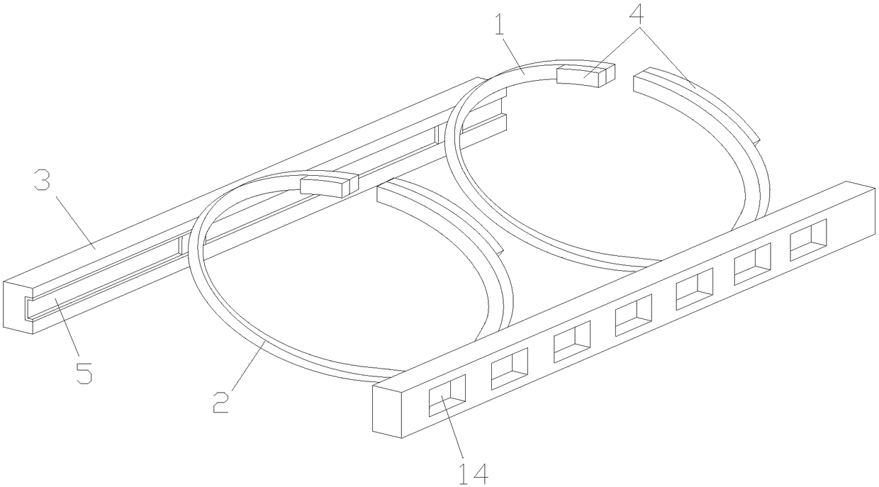 Lumbar vertebrae postoperative traction device