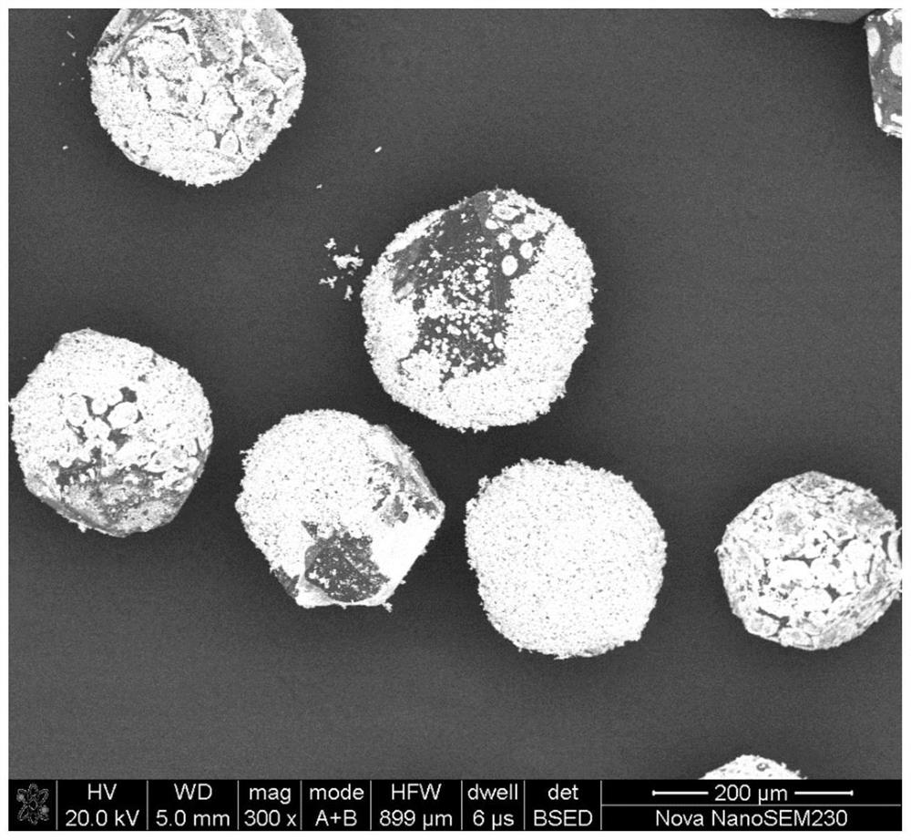 A wear-resistant multi-principal alloy-diamond composite material and its preparation method and application