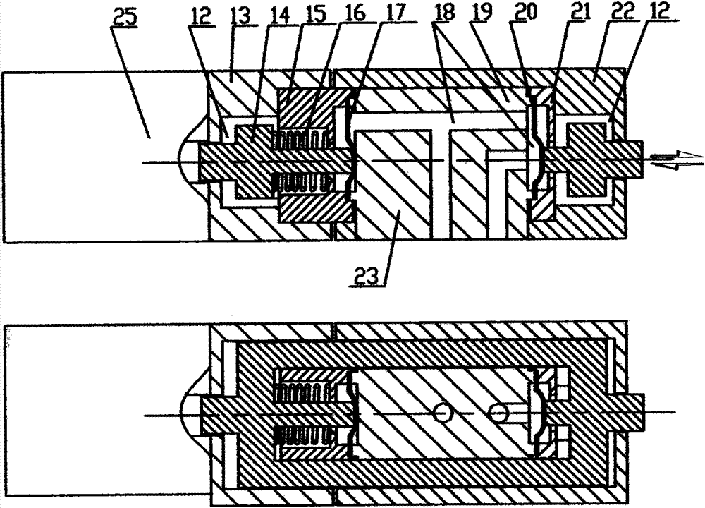 Miniature diaphragm valve