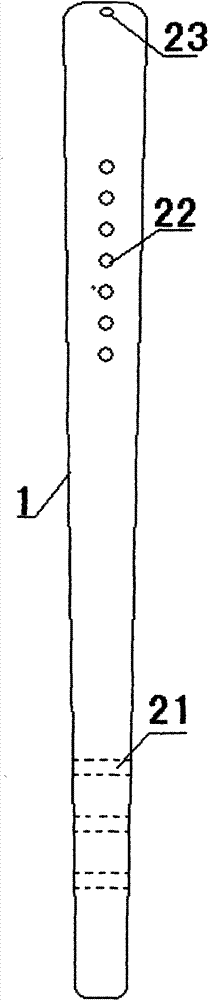 Pat massage method and magnetic patting rod thereof