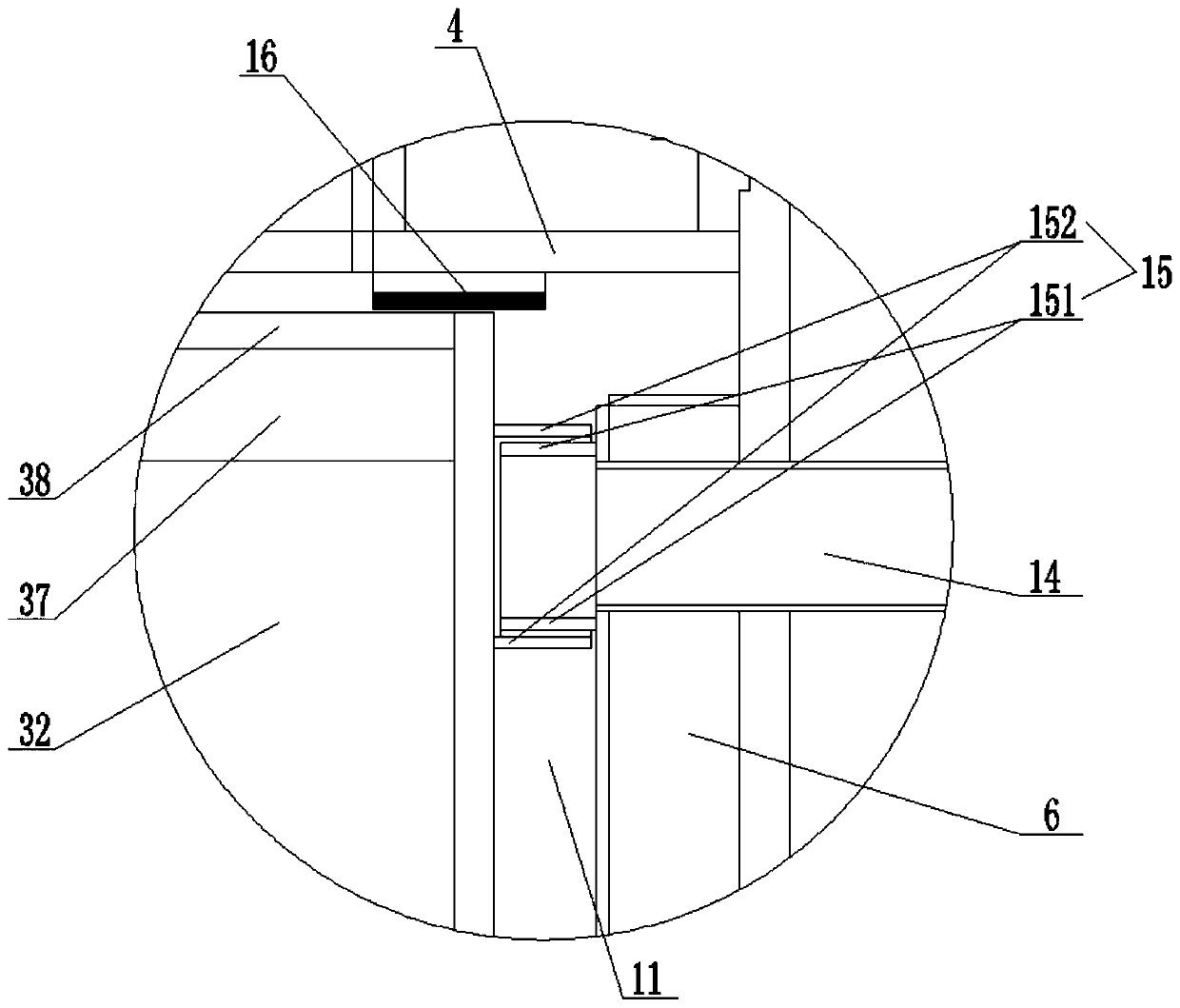 Air-locking feeding device with drying function