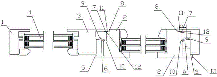 Solid wood out-opening door and window with good sealing performance