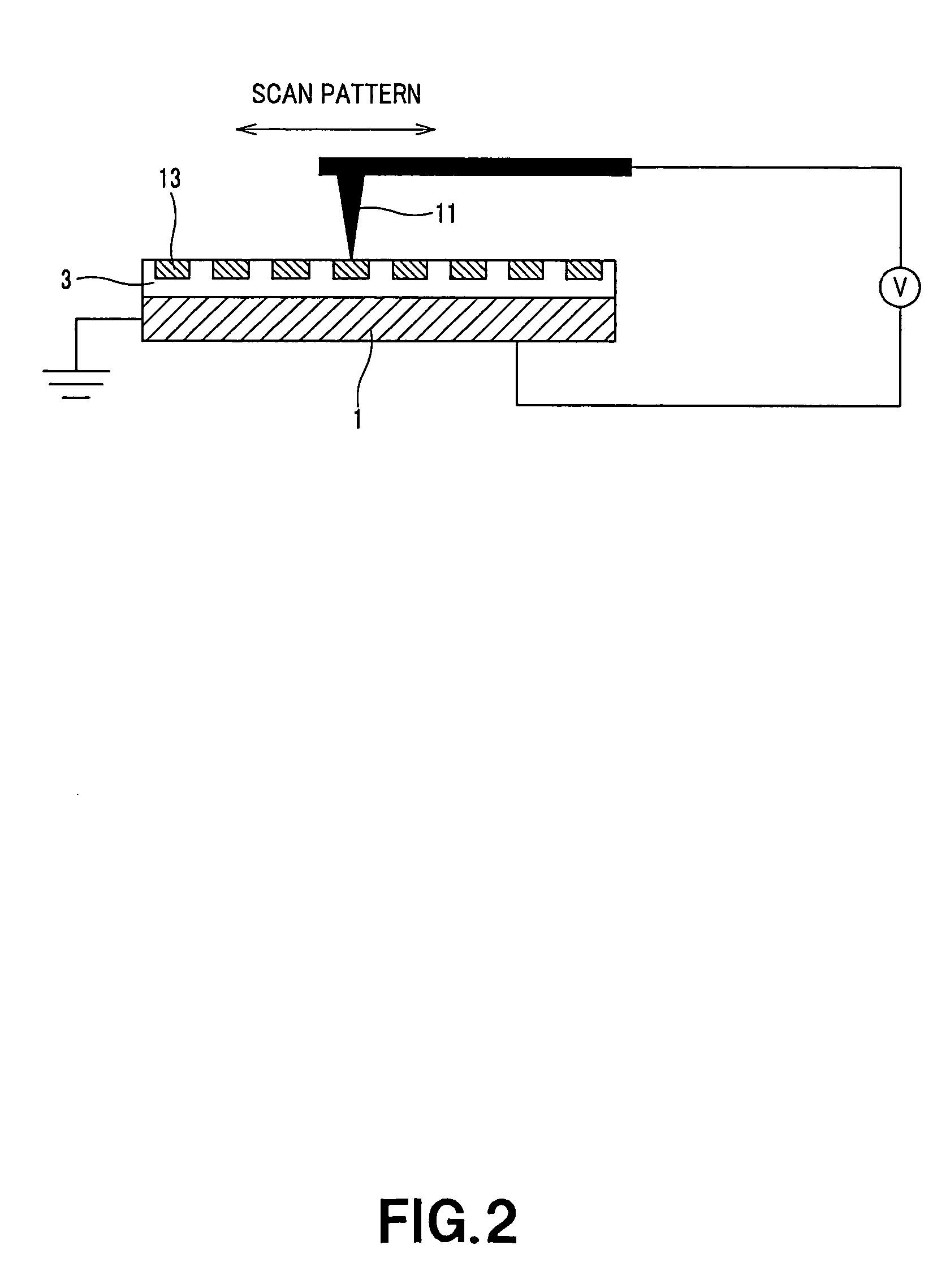 Nanoparticle array and method for producing nanoparticle array and magnetic recording medium