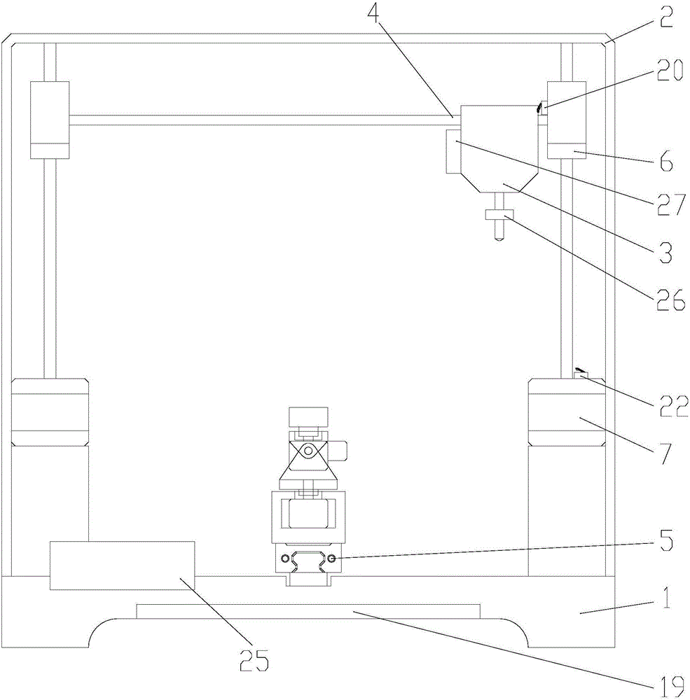 Numerical control molding equipment based on FDM technique