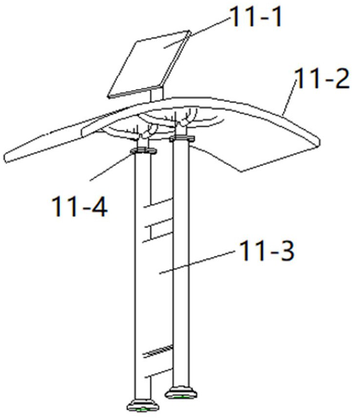 Rainwater garden circulating system