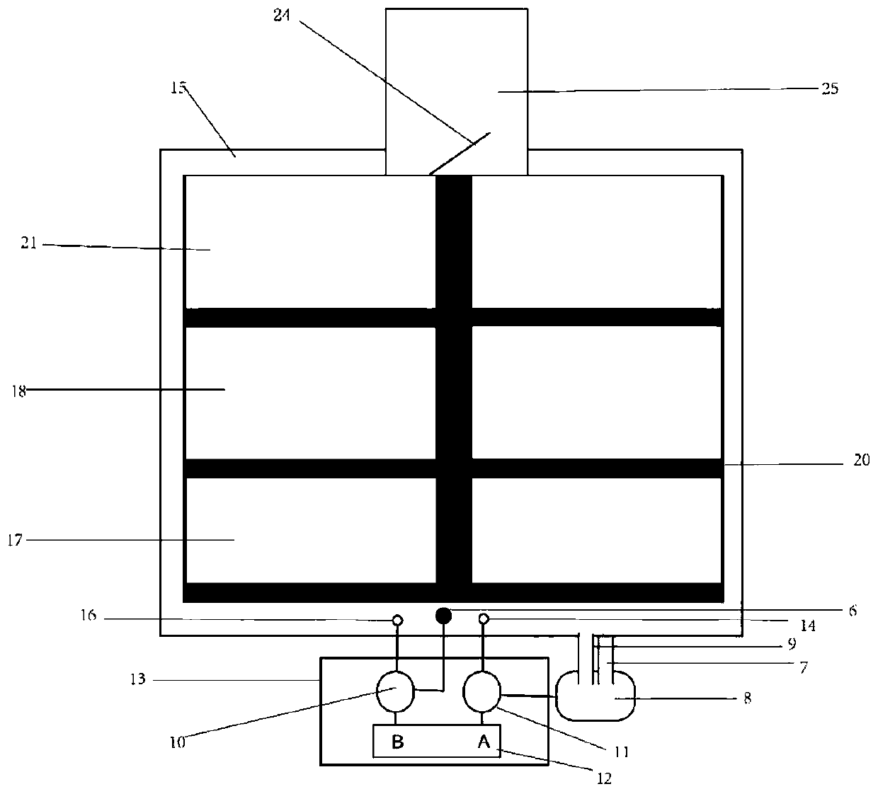 Walk-in plant cultivation system simulating intertidal water level