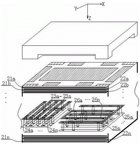 Integrated piezoelectric type universal impact sensor and manufacture method for piezoelectric sensing member