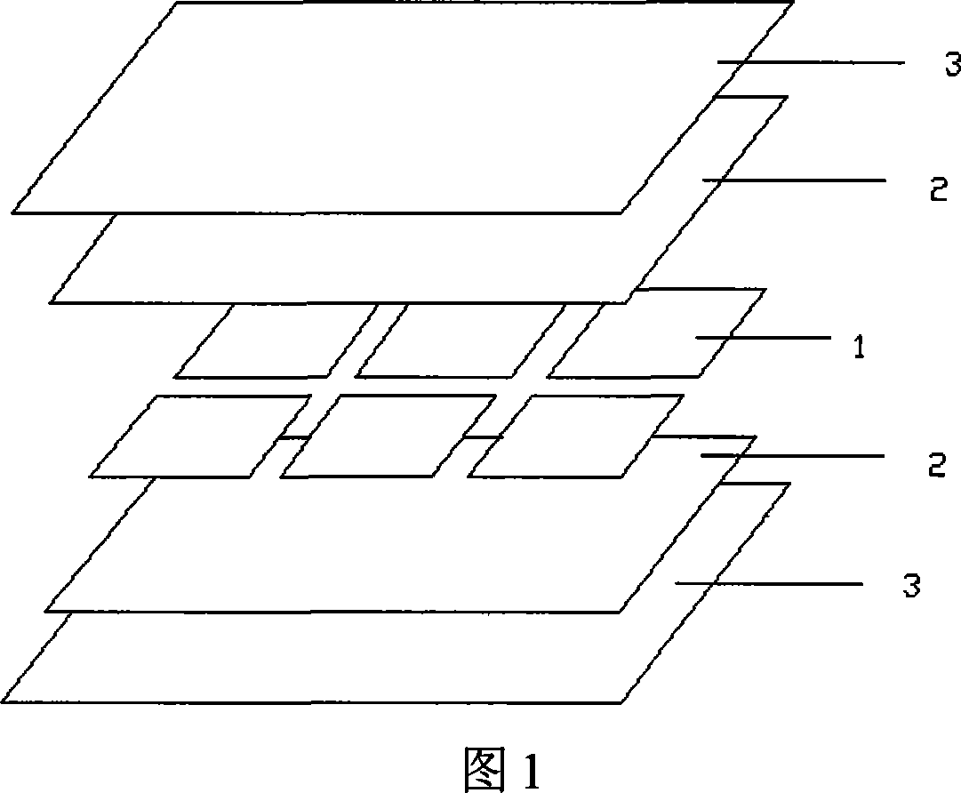 A package method for double-side silicon-glass solar cell assembly