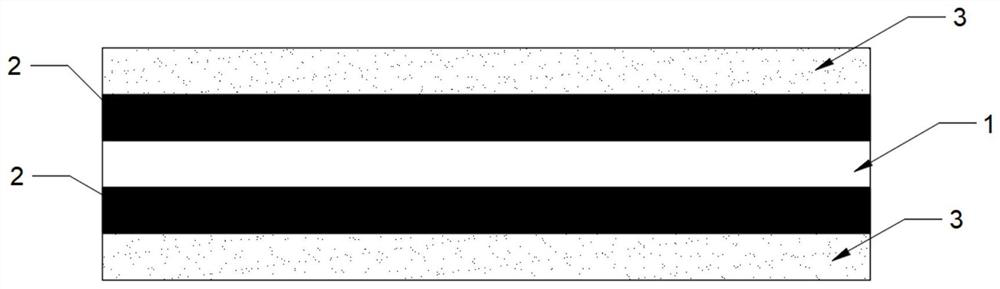 High-thermal-conductivity wave-absorbing shielding gasket and production process thereof